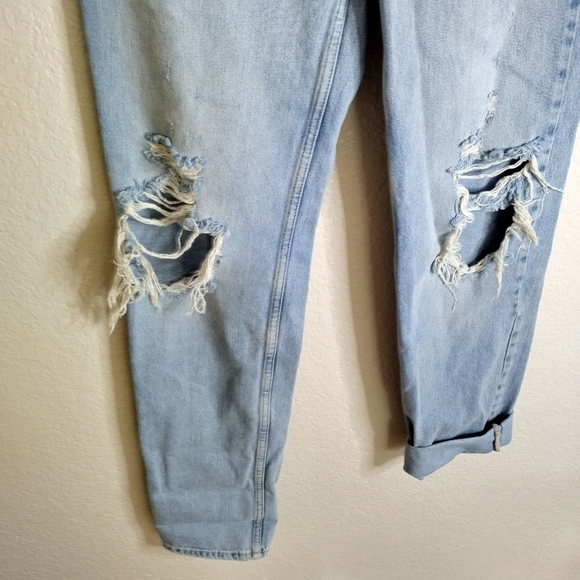 Free People we the free Lasso Jean in Foxtrot Light Wash Sz 26 - Picture 4 of 11